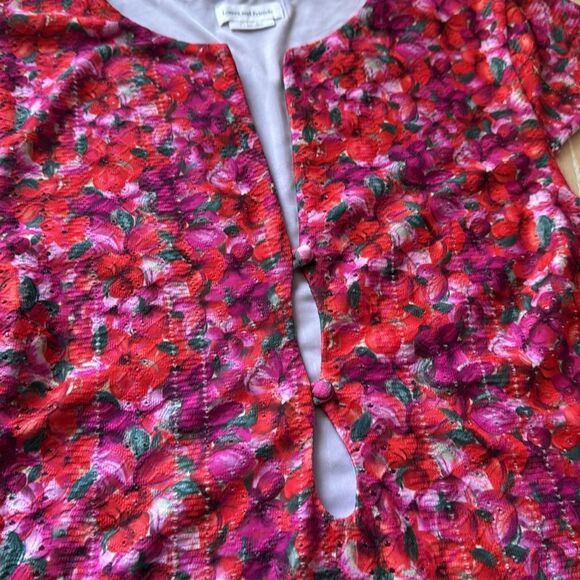 Lovers and Friends Revolve Lana Mini Dress Island Floral Pink SzL - Picture 4 of 12